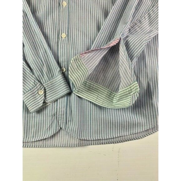 PAUL SMITH Jeans Mens Long Sleeve Slim Fit Cotton Button Up Shirt Size XXL - Picture 3 of 10